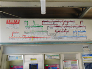 「藤江駅」の運賃表
