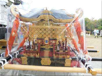 住吉神社(八木)の秋祭り　神輿