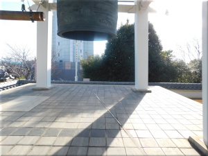 月照寺の梵鐘「子午線大梵鐘」