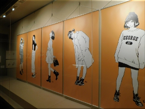明石市立文化博物館 春季特別展「江口寿史イラストレーション展 彼女」